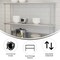 Flash Furniture Reese 430 Stainless Steel 18 Gauge NSF Certified 48-in x 12-in Metal Kitchen Double Overshelf NH-OSD-1248-GG - alternate 3